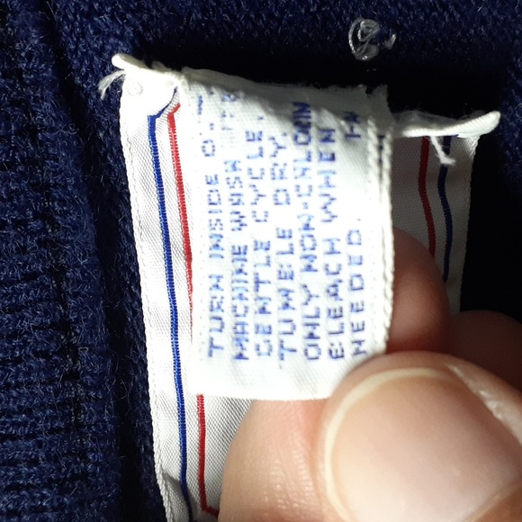 Mark Scot Collection Vintage Blue V-Neck Golf Vest, Size XL - Picture 7 of 8